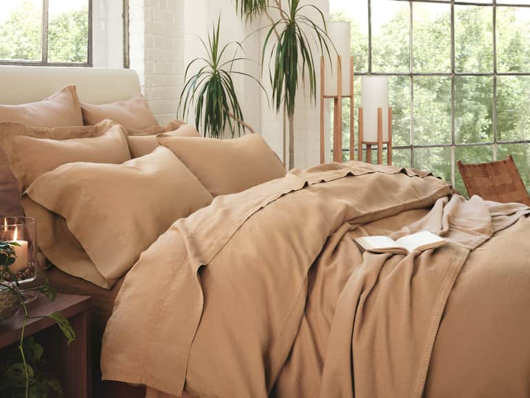 Organic Relaxed Linen Sheet Set image