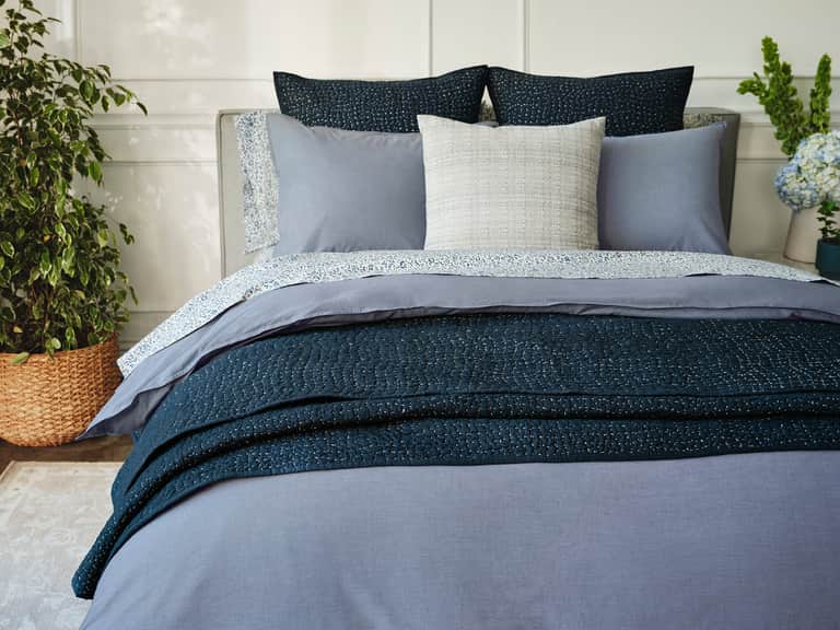 Organic Crinkled Percale&trade; Duvet Cover image