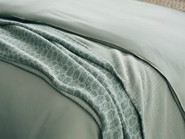 Mirada Organic Matelasse Coverlet image