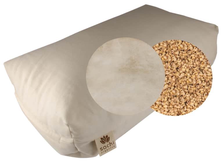 Shambho Pillow: Natural Wool & Buckwheat image