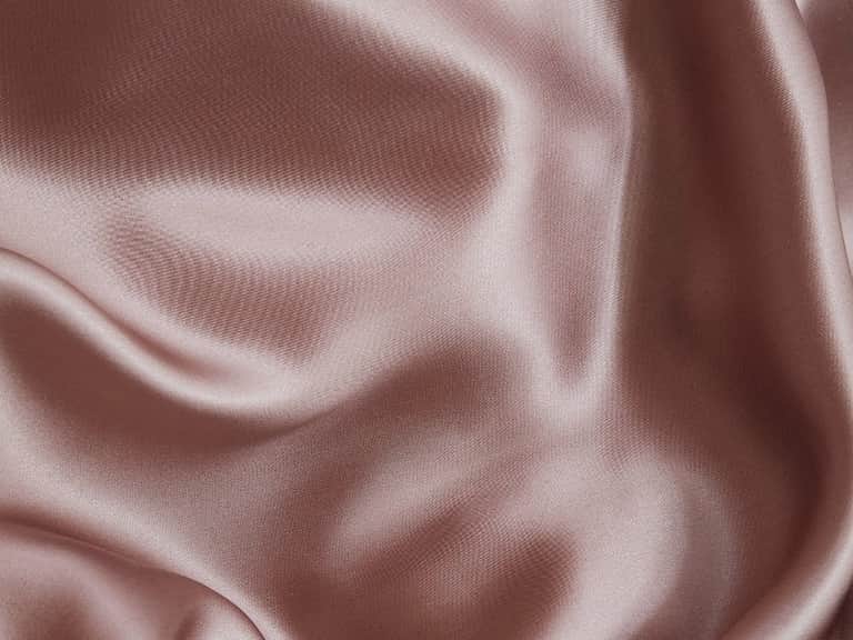 Vintage Pink Silk Fitted Sheet image