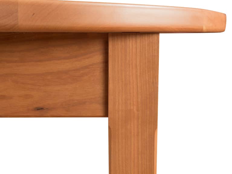 Vermont Shaker Oval Solid Top Dining Table image
