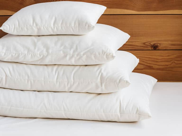 All-Natural Wool-Filled Bed Pillows image