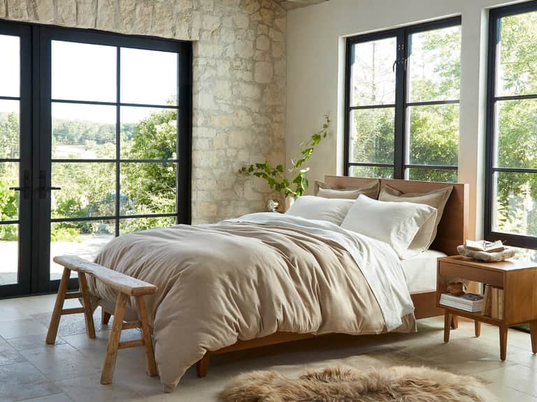 Cloud Brushed&trade; Organic Flannel Duvet Cover image