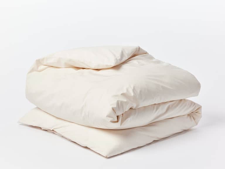 Refined Organic Percale Duvet Cover image