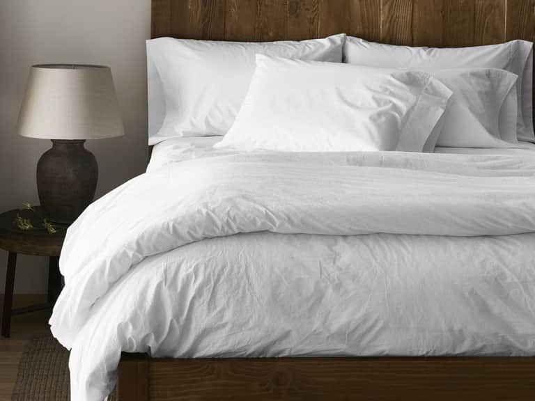 Refined Organic Percale Fitted Sheet image