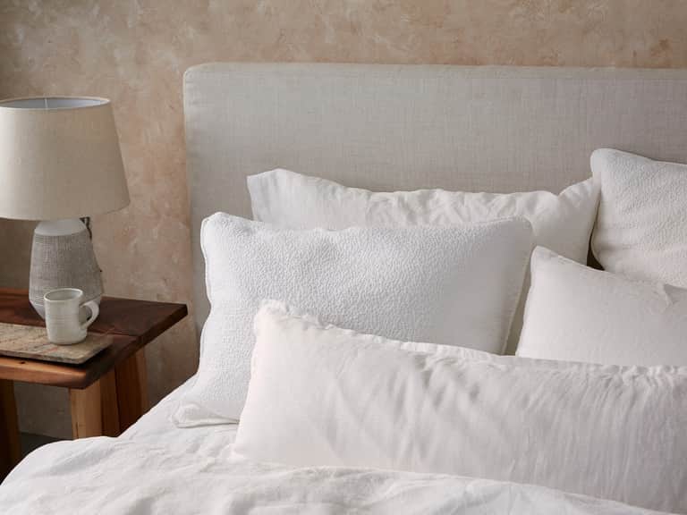 Organic Relaxed Linen Decorative Pillow Cover image
