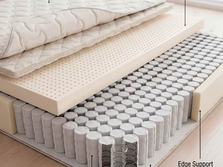 Latex & Comfort Coil Mattress image