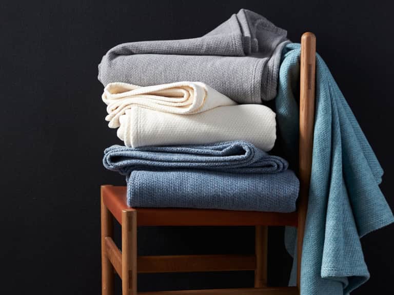 Sequoia Washable Organic Cotton and Wool Blanket image