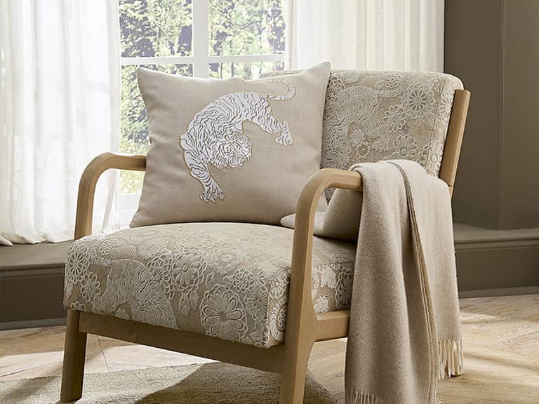 Siberian Tiger Decorative Pillow image