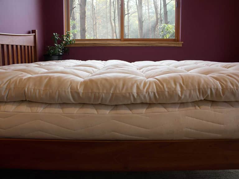 Certified Organic Quilted Topper image