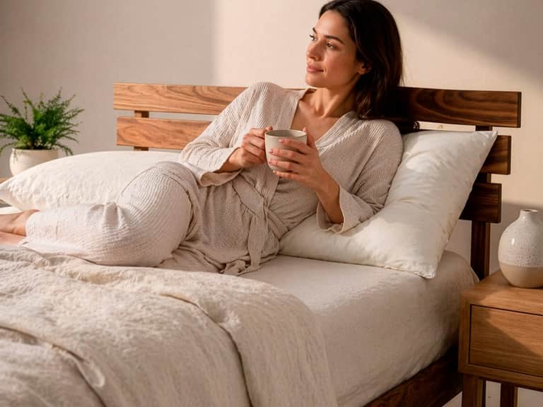 Natural Wool Pillow &ndash; Soft and Supportive image