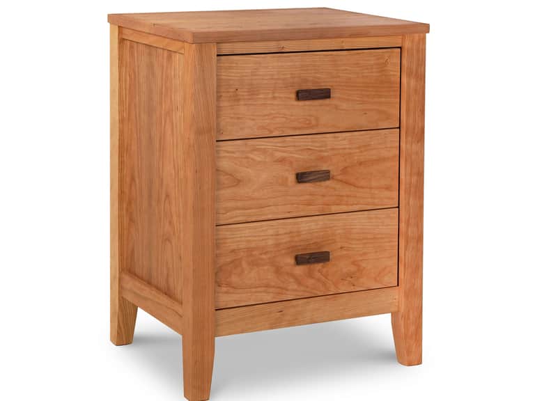 Andover Modern 3-Drawer Nightstand - Floor Model image