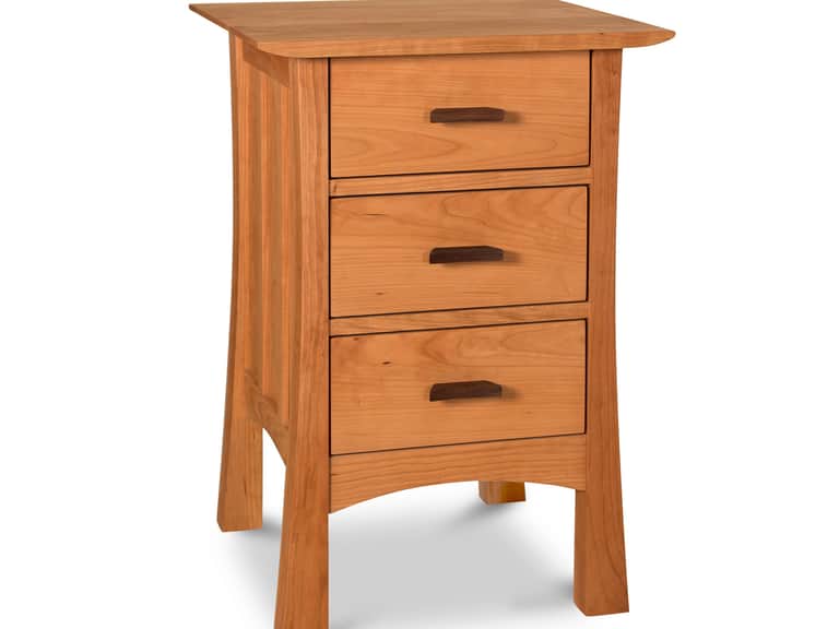 Contemporary Craftsman 3-Drawer Nightstand image