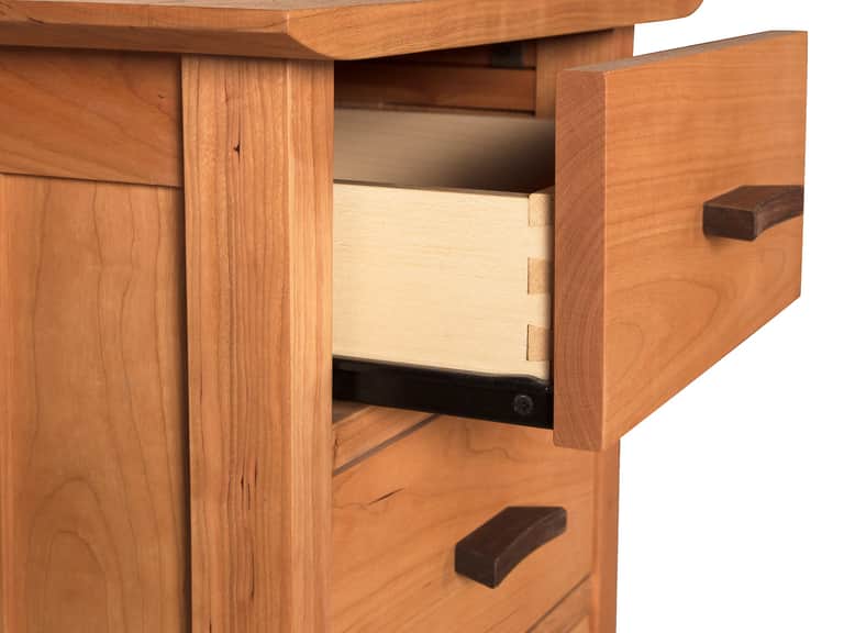 Contemporary Craftsman 3-Drawer Nightstand image