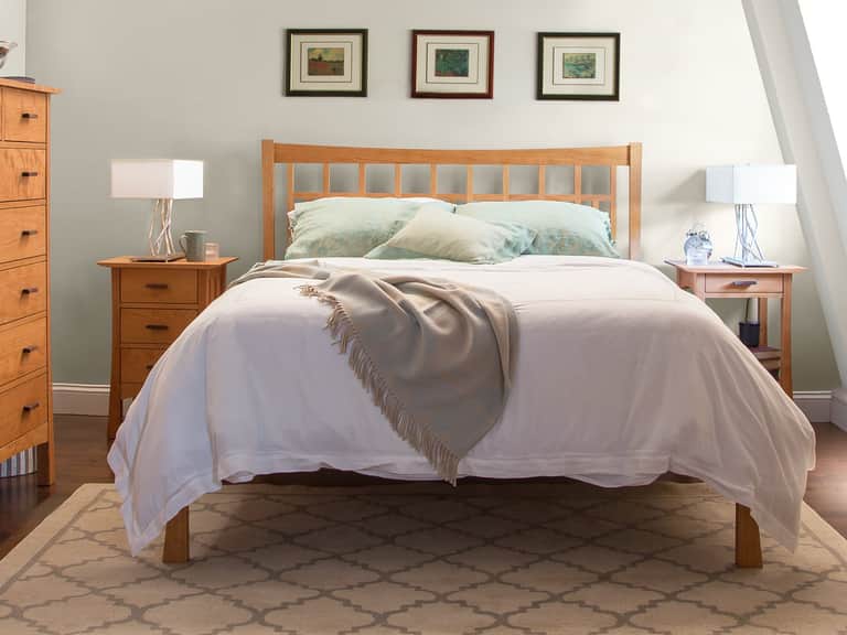 Contemporary Craftsman Low Footboard Bed image
