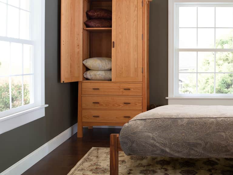 Contemporary Craftsman Tall Armoire image