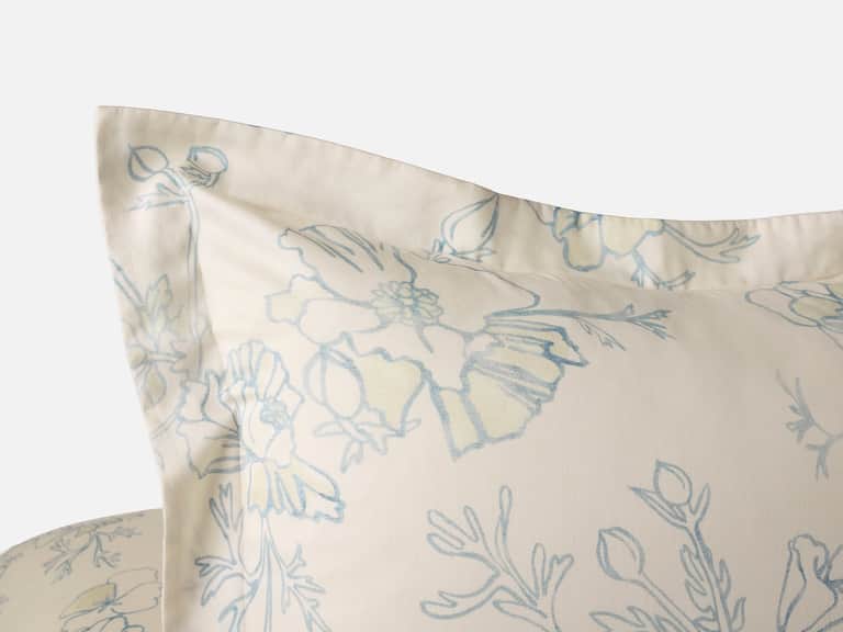 Romneya Organic Print Sham image