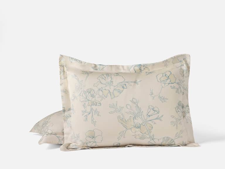 Romneya Organic Print Sham image