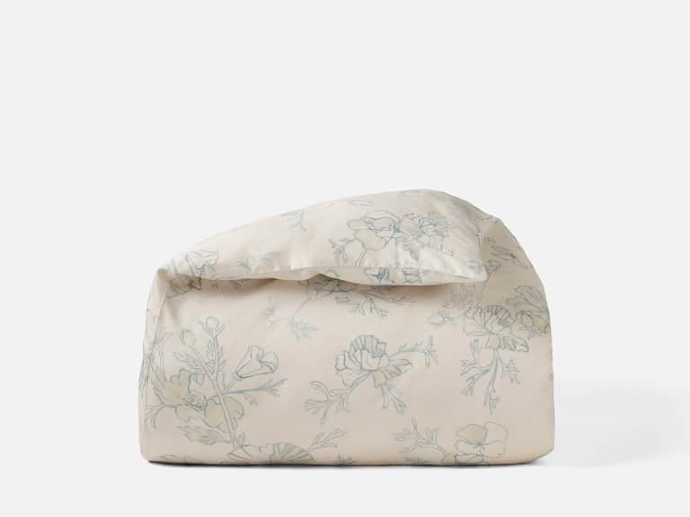 Romneya Organic Print Duvet Cover image