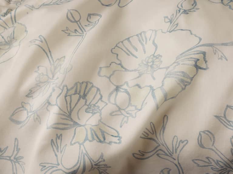 Romneya Organic Print Duvet Cover image