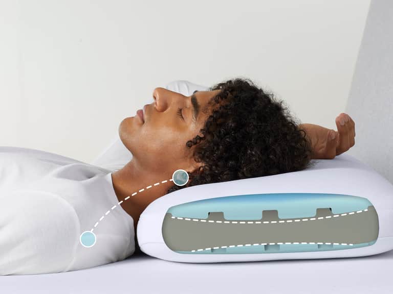 Foam Pillow with Snow Technology image