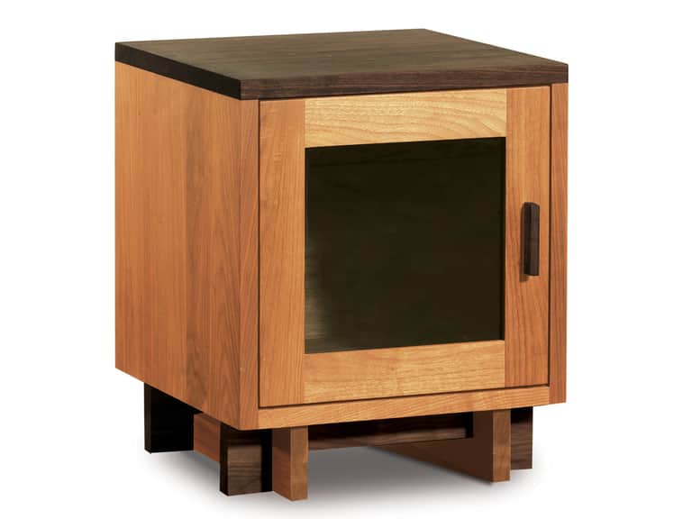 Modern American 1-Door Nightstand image