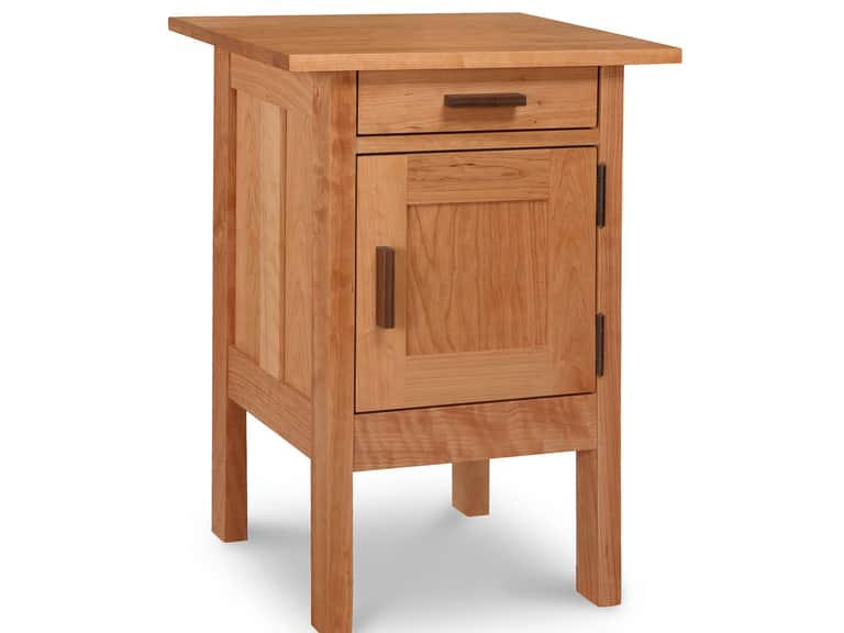 Modern Craftsman 1-Drawer Nightstand with Door image