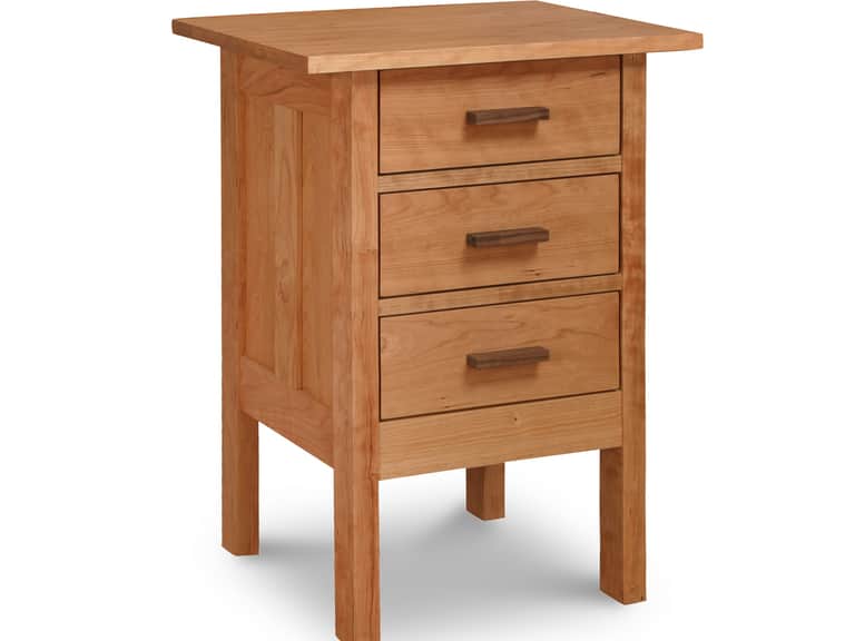 Modern Craftsman 3-Drawer Nightstand image