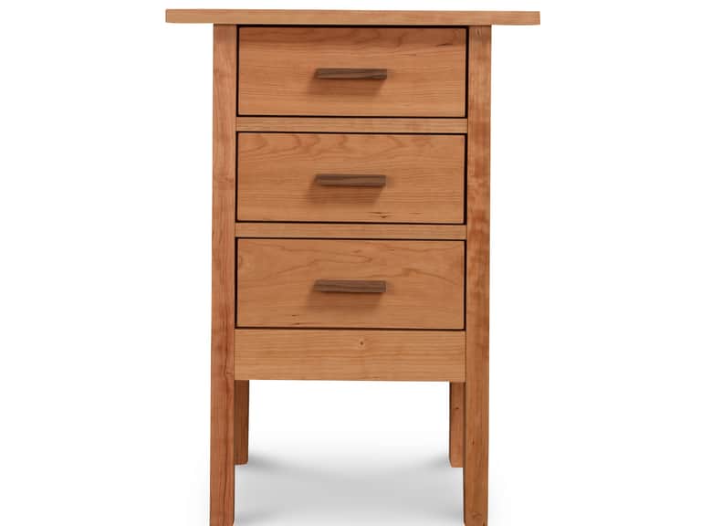 Modern Craftsman 3-Drawer Nightstand image