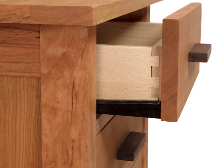Modern Craftsman 3-Drawer Nightstand image
