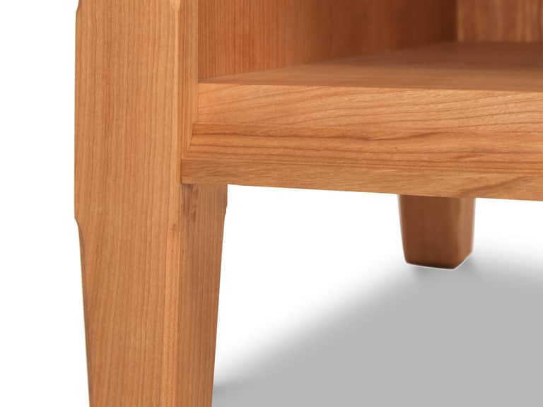 Vermont Shaker 1-Drawer Enclosed Shelf Nightstand - Floor Model image