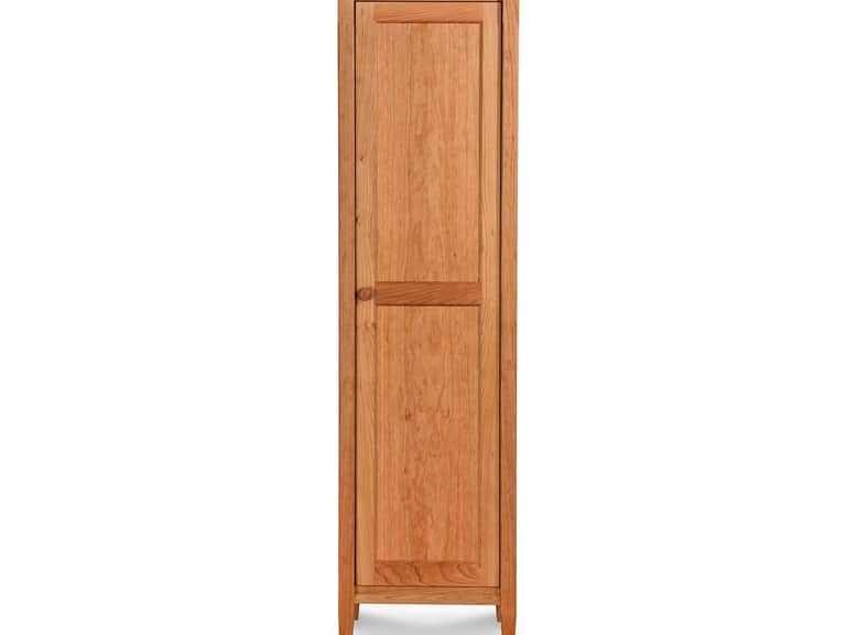 Vermont Shaker Narrow Bookcase with Mirror image