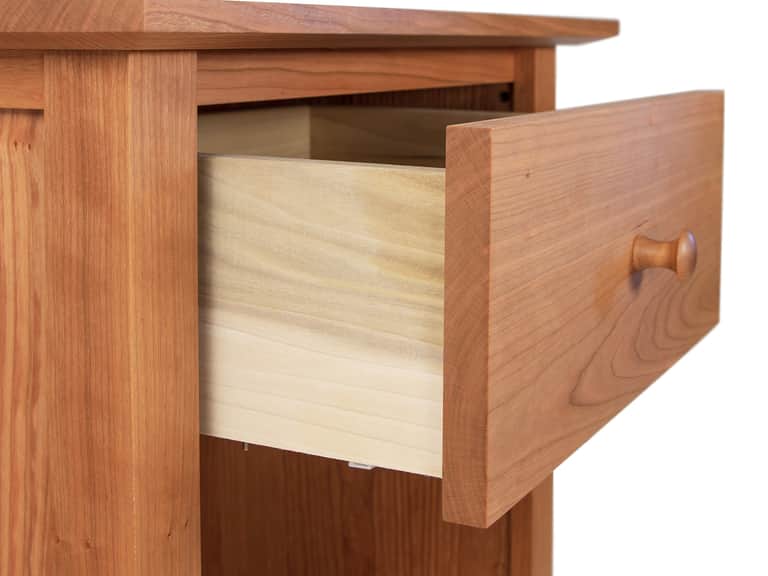 American Shaker 1-Drawer Enclosed Shelf Nightstand image
