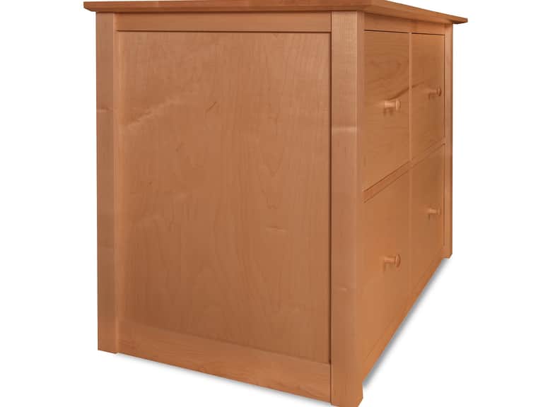 American Shaker 4-Drawer File Credenza image