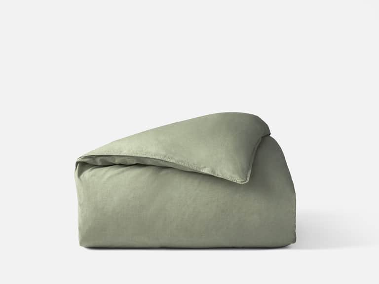 Organic Crinkled Percale&trade; Duvet Cover image