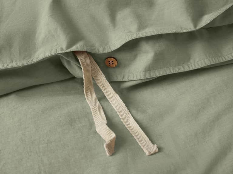 Organic Crinkled Percale&trade; Duvet Cover image
