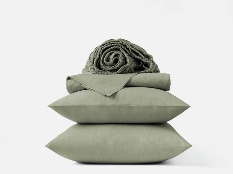 Organic Crinkled Percale&trade; Sheet Set image