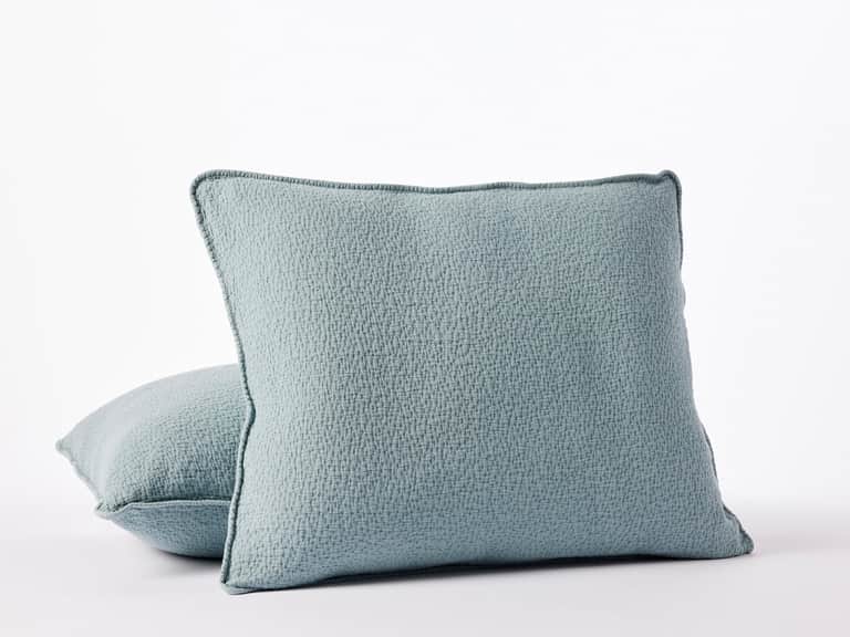 Cascade Organic Matelasse Sham image