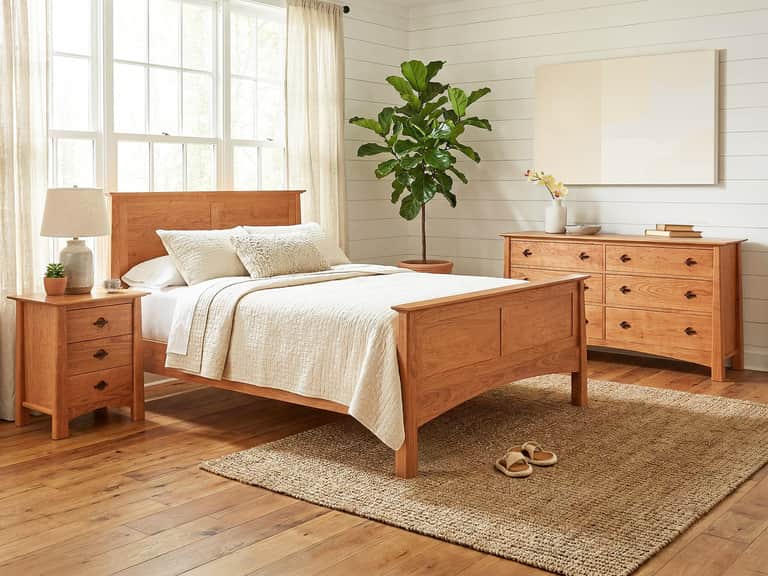Cherry Moon Panel Bed image