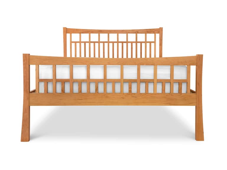 Contemporary Craftsman High Footboard Bed image