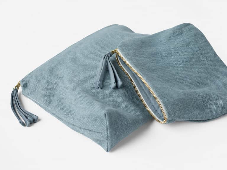 Helena Organic Linen Pouch Set image