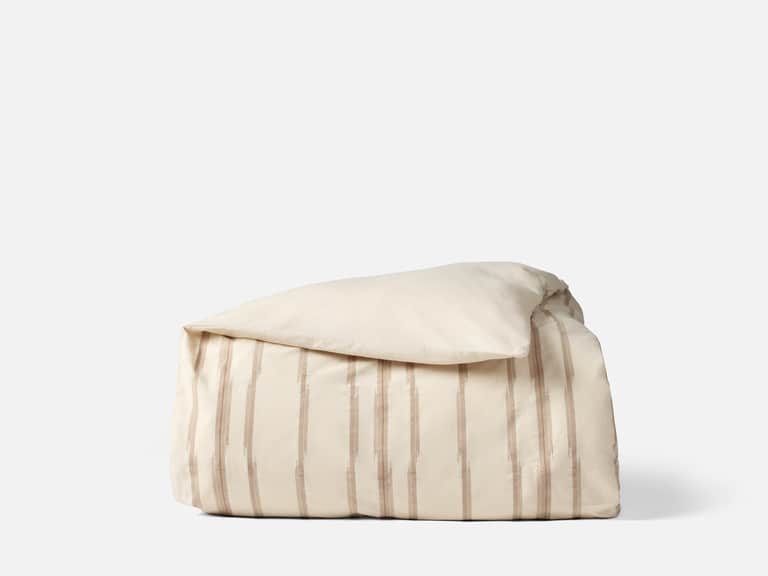 Cazadero Stripe Organic Duvet Cover image