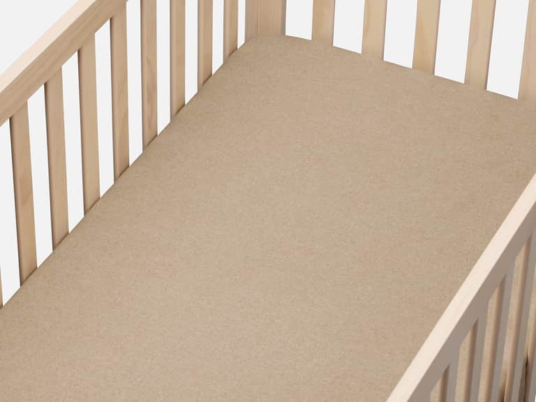 Cloud Brushed&trade; Organic Flannel Crib Sheet image