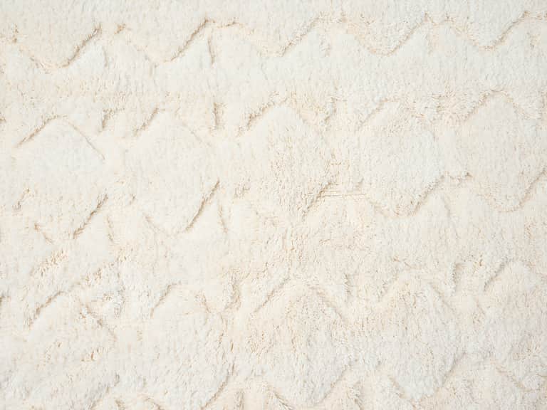 Diamond Shag Organic Bath Rug image