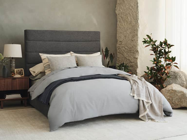 Organic Crinkled Percale&trade; Duvet Cover image