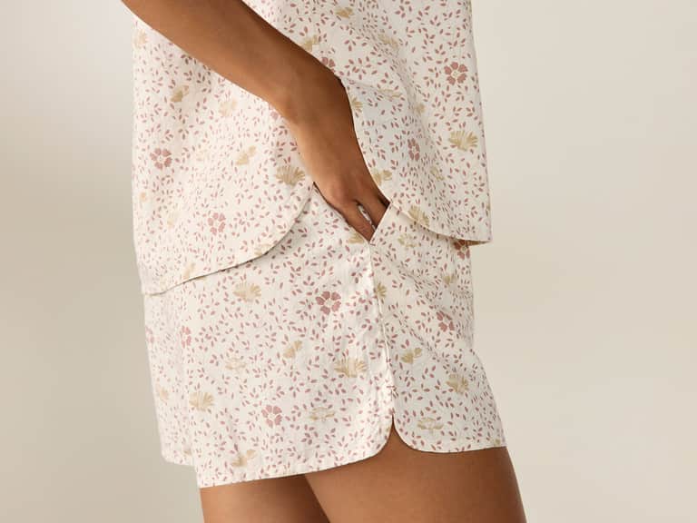 Women's Isla Organic Cotton Cami Short Set image