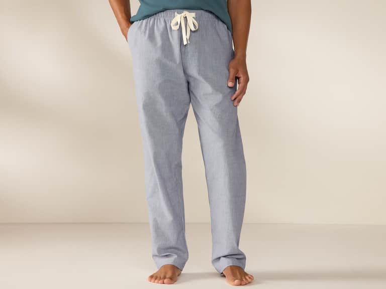 Men's Organic Crinkled Pajama Pants image