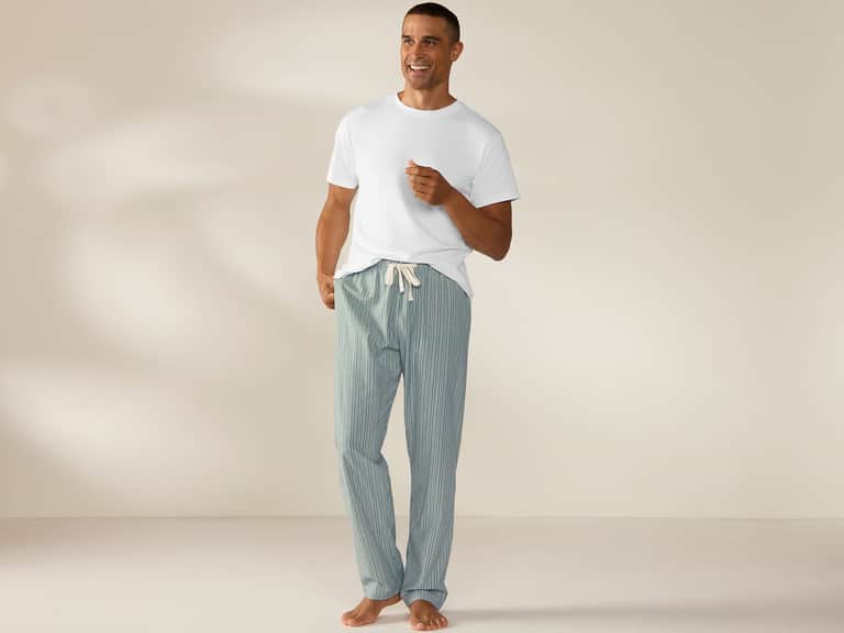 Men's Organic Crinkled Pajama Pants image