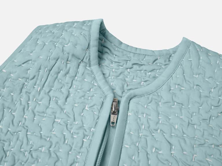 Pebbled Handstitched Organic Snuggle Sack image